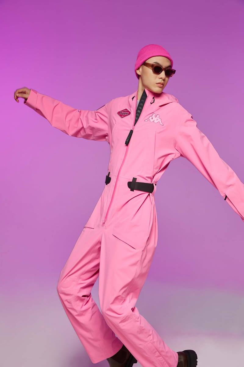 Pink kappa sales jumpsuit