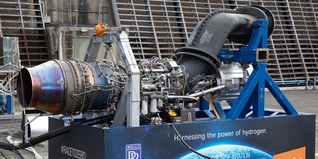 Rolls-Royce представляет первый в мире авиационный двигатель, работающий на водороде