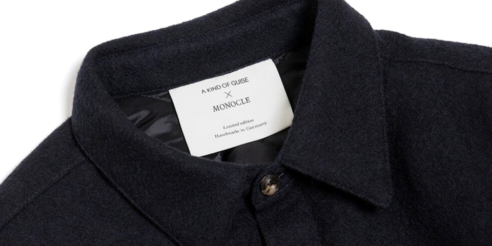 A Kind of Guise x Monocle Marani Overshirt Navy | Hypebeast