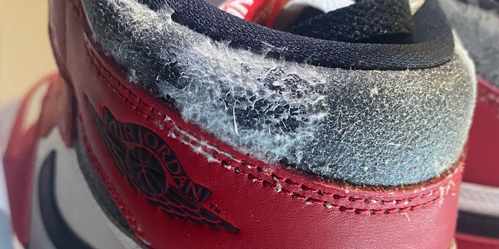 Air Jordan 1 High OG "Lost & Found" Arriving Covered in Mold Hypebeast