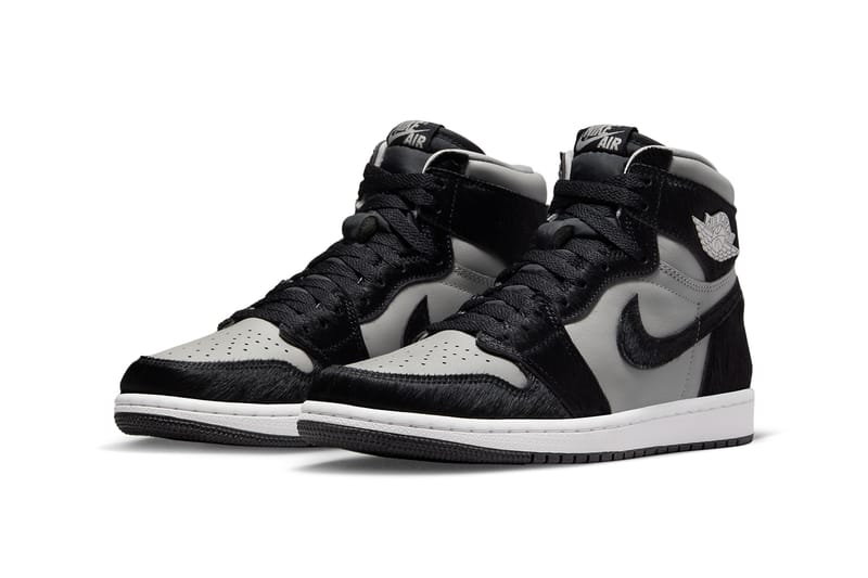 Jordan 1 retro high pony black white online