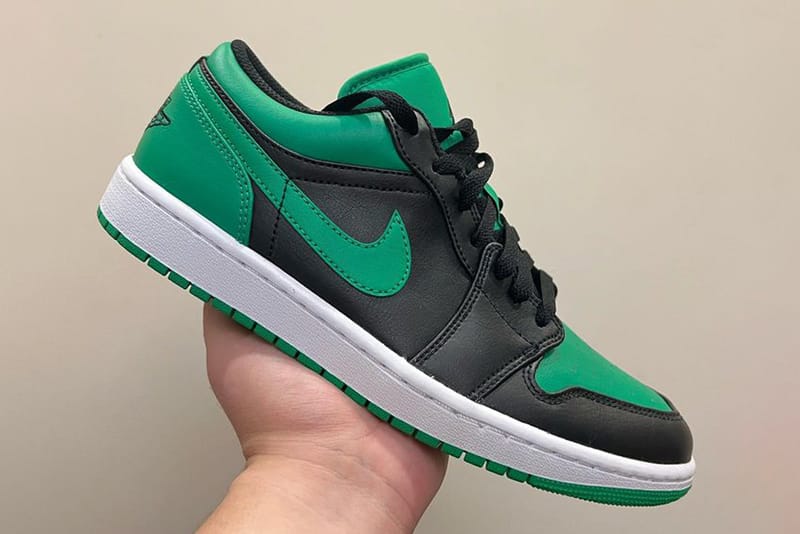 メインカラーパイングリーン新品NIKE AIR JORDAN 1 LOW PINE GREEN