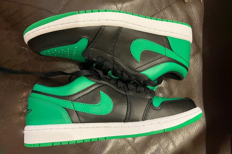 Air Jordan 1 Low Pine Green Black Release Info | Hypebeast