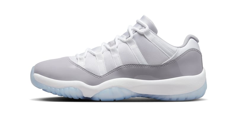 Air Jordan 11 Low Cement Grey AV2187 140 Release Date Hypebeast