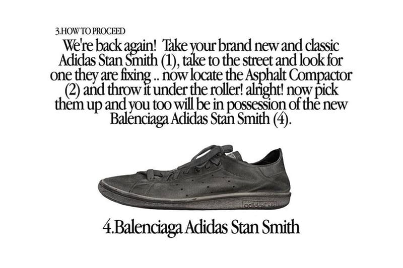 How to Make Balenciaga x adidas Stan Smith Meme | Hypebeast