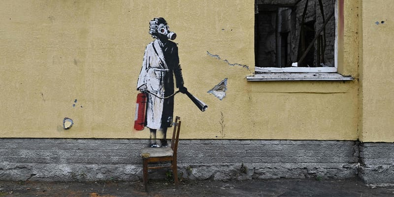 Banksy Confirms Seven New Murals in Ukraine | Hypebeast