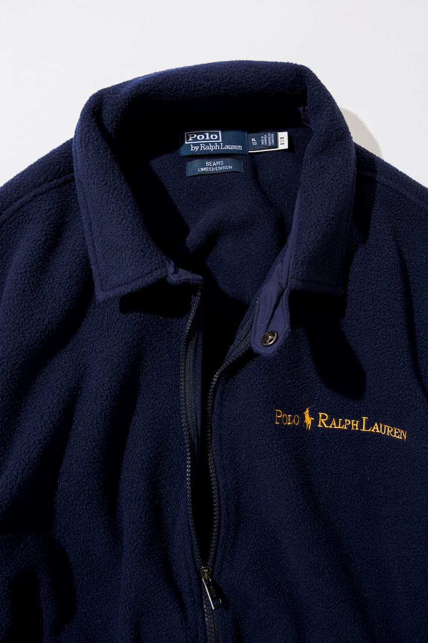 BEAMS Polo Ralph Lauren Navy and Gold Collection Release | Hypebeast