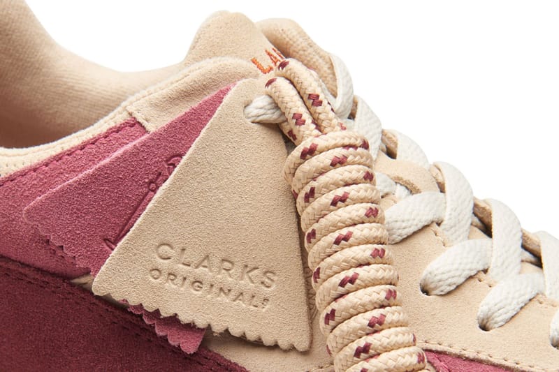 Clarks Originals Presents Lockhill Oxblood Combi Hypebeast