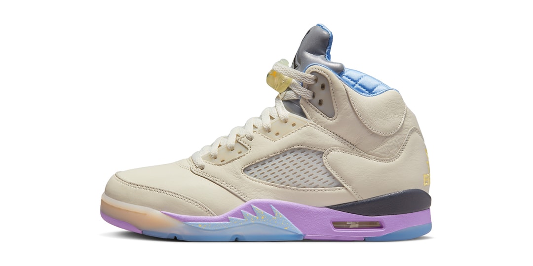 Официальный взгляд на DJ Khaled x Air Jordan 5 «Sail»