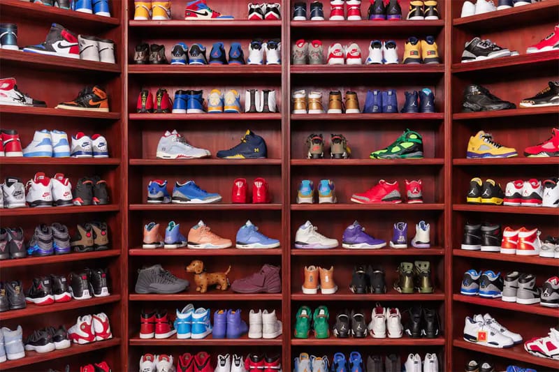 Hypebeast discount shoe shelf