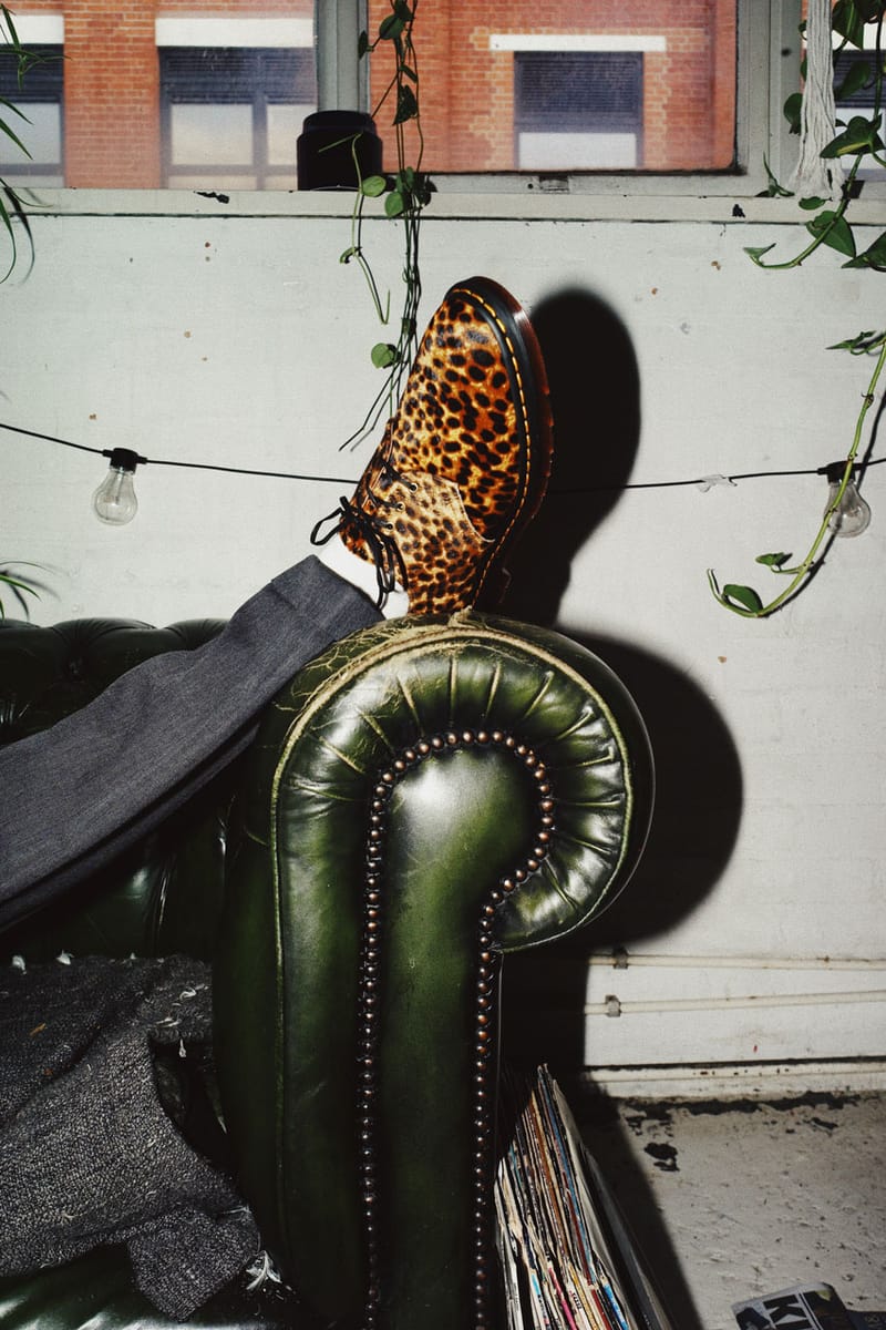 Leopard doc best sale martens boots