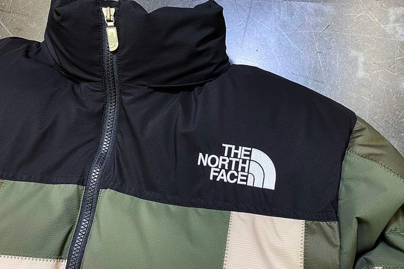 North face clearance khaki green jacket