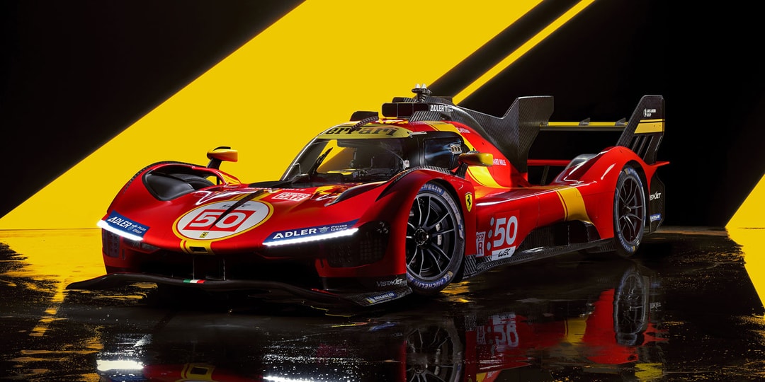 Ferrari представляет гиперкар 499P в Ле-Мане 2023 года