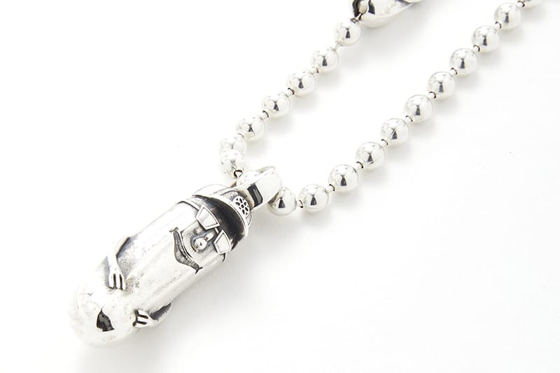 Grillo's Pickles x GOOD ART HLYWD Silver Pendant | Hypebeast