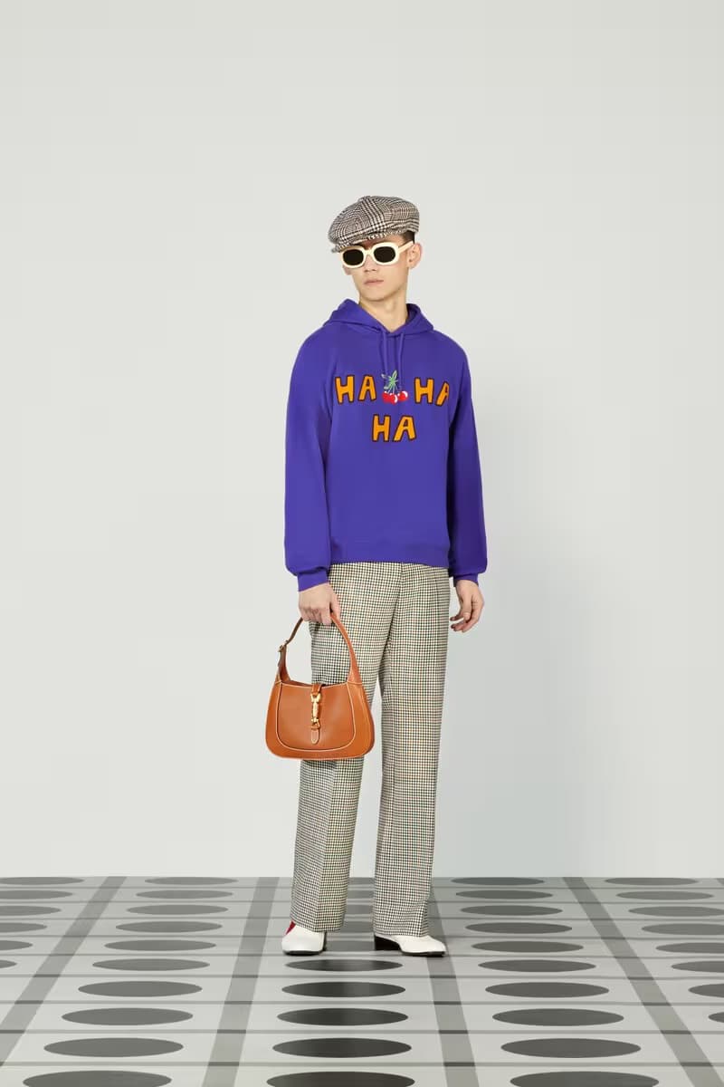 【限定】GUCCI　Harry Styles HAHAHA シルクシャツゴールド Harry Styles x Gucci: See HA HA HA Campaign Photos and