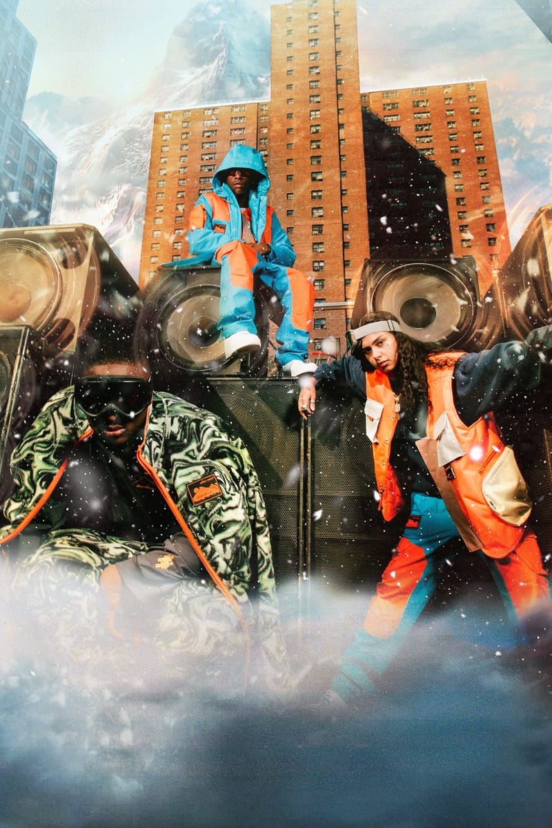 Homme Femme x Eddie Bauer Bloody Osiris “HYPER HIKER” Campaign