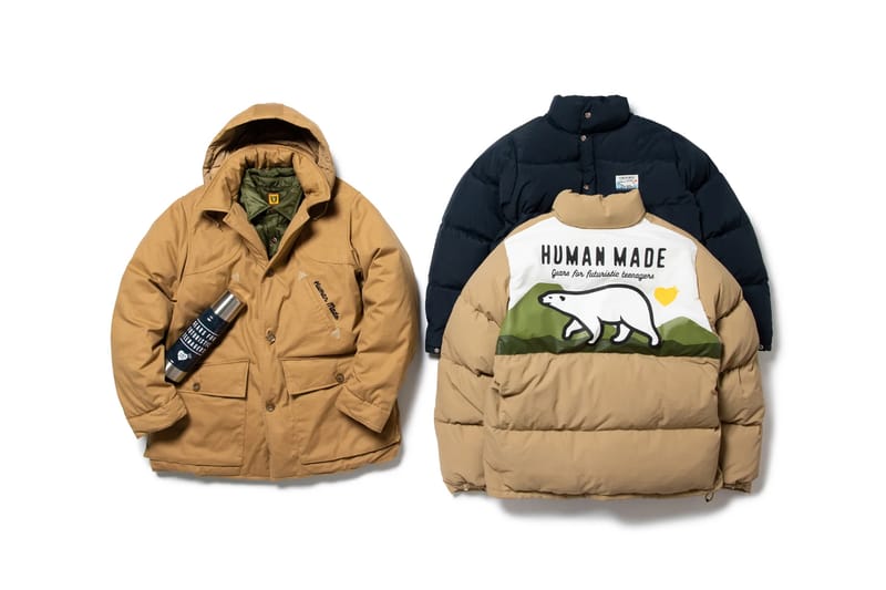 HUMAN MADE DOWN JACKET-