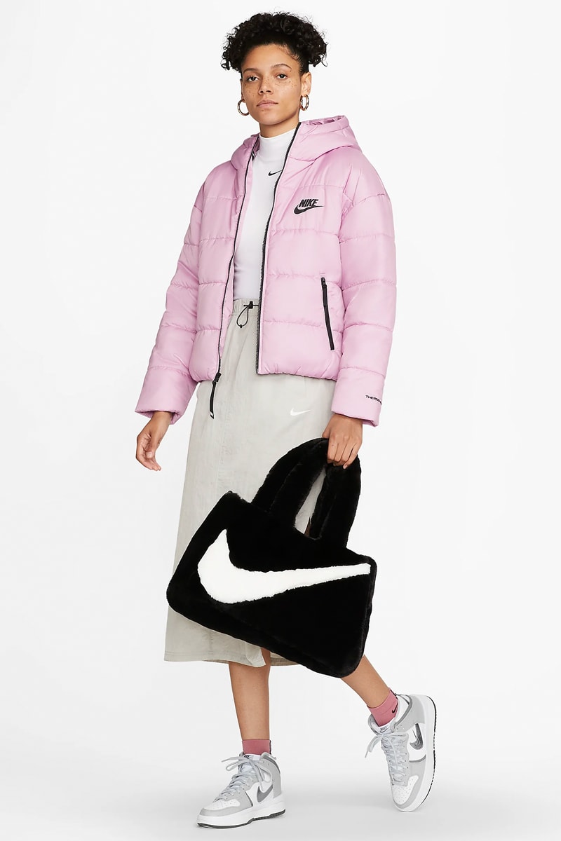 Nike Sportswear Swoosh Faux Fur Bag Release Info | Hypebeast