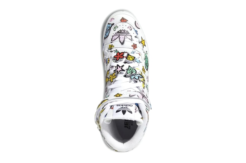 Jeremy Scott Graffitis the adidas Originals Forum | Hypebeast