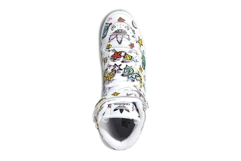 靴 adidas big logo sneaker jeremy scott Jeremy Scott Graffitis the adidas Originals Forum | Hypebeast