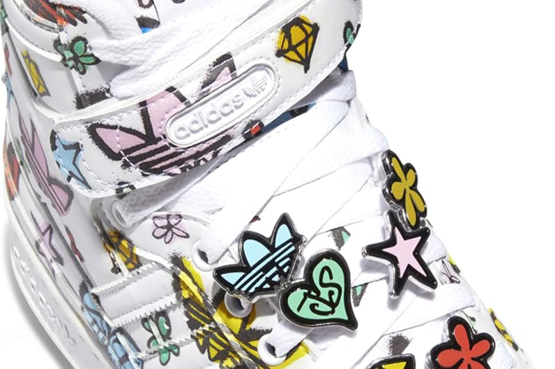 Jeremy Scott Graffitis the adidas Originals Forum | Hypebeast
