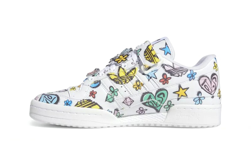 Jeremy Scott Graffitis the adidas Originals Forum | Hypebeast