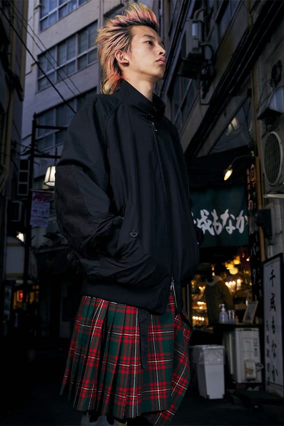 希少 AFFA insideout harrington jacket 05 SlashPRO® BLACK Slash Resistant Harrington Jacket