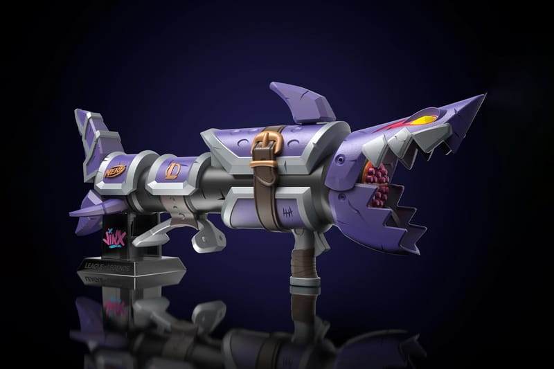 NERF LMTD x League of Legends Jinx Fishbones Blaster | Hypebeast