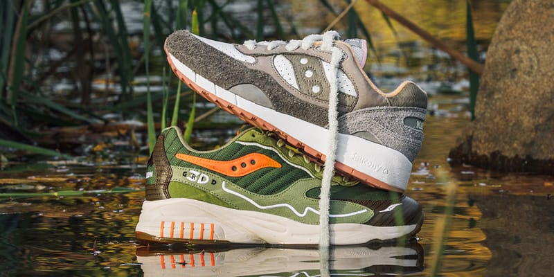 Maybe Tomorrow Saucony 3D Grid Hurricane Shadow 6000 Hypebeast