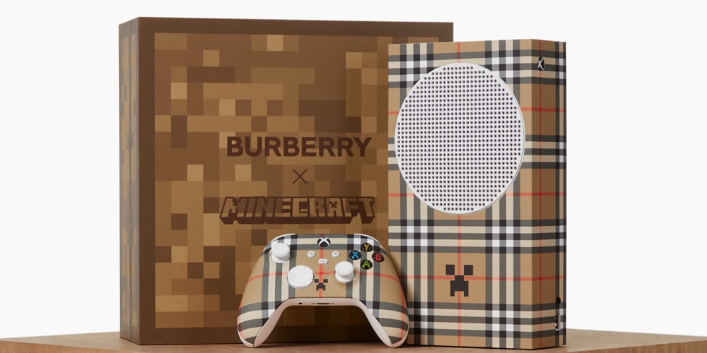 Minecraft и Burberry расширяют линейку сотрудничества благодаря эксклюзивному дизайну Xbox