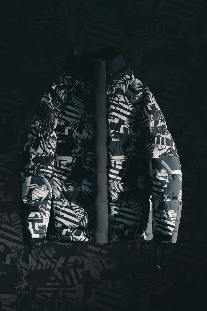 Puma camo winterized on sale windbreaker