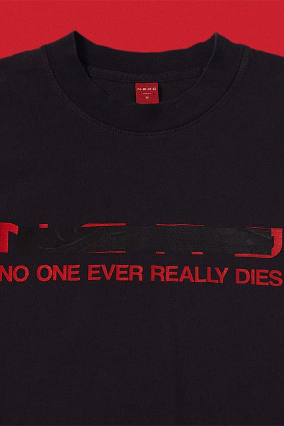 HIDDEN NY x PHARRELL x NERD T-Shirt - orders No One Ever Really Dies - Made in USA