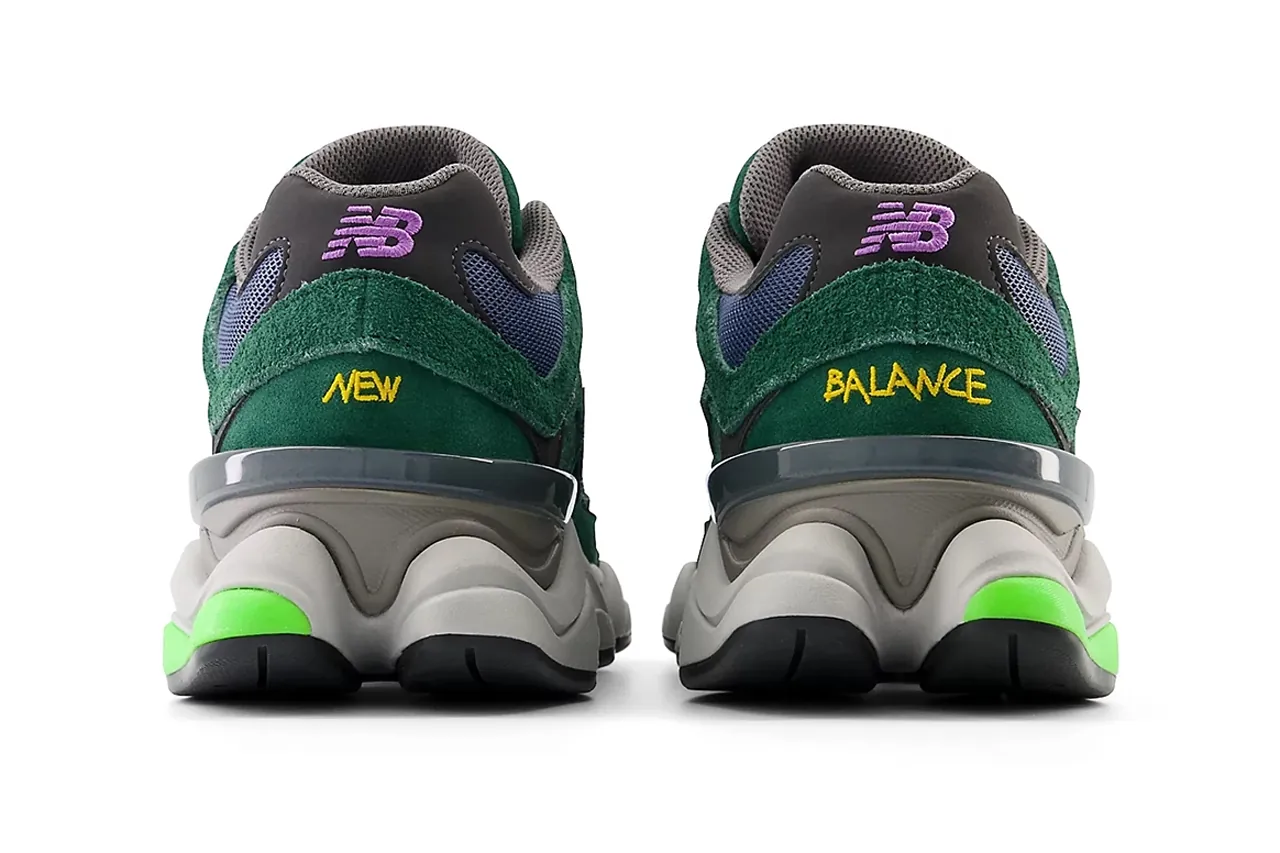 New balance sales purple green