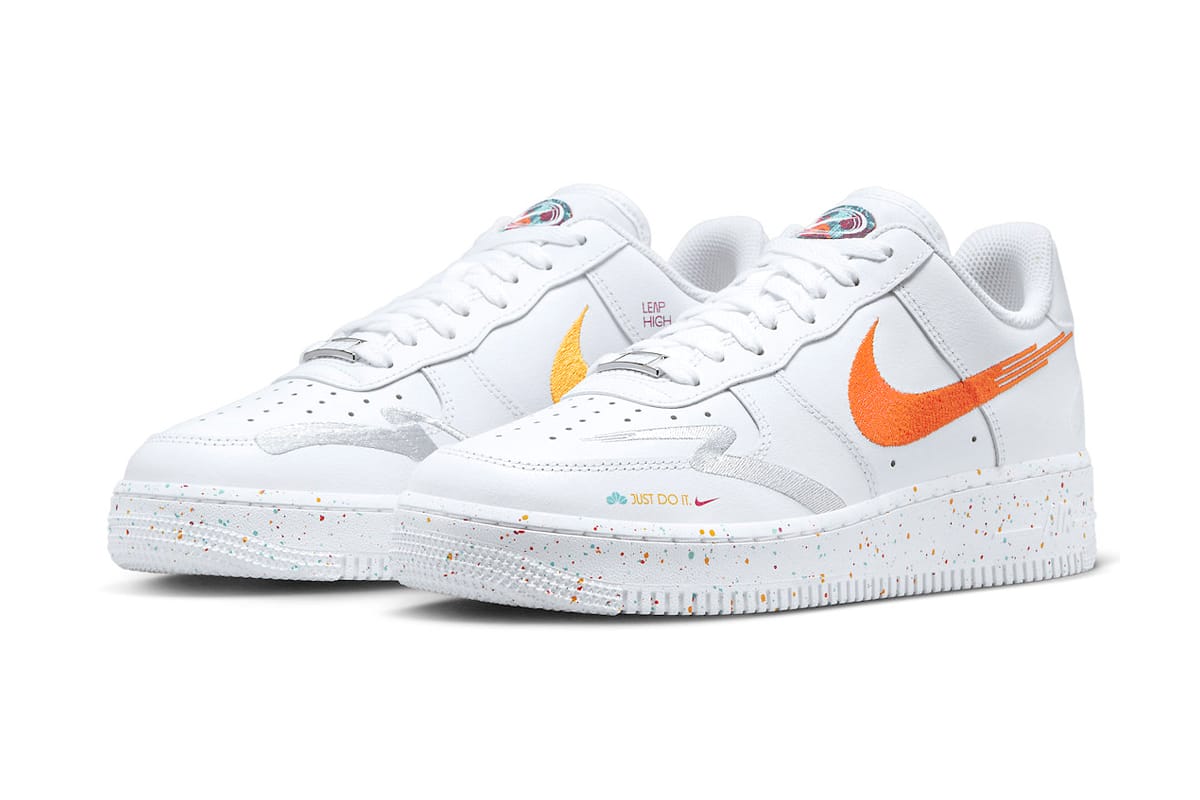 Nike Air Force 1 Low 40th Anniversary History of Logos Homage 