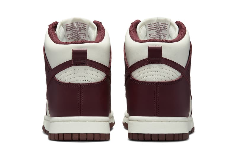 dunk high burgundy crush