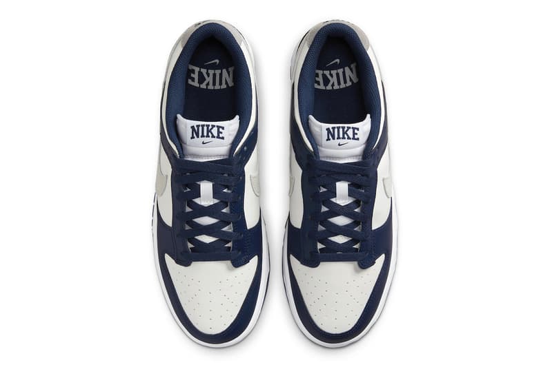 notre midnight navy dunk