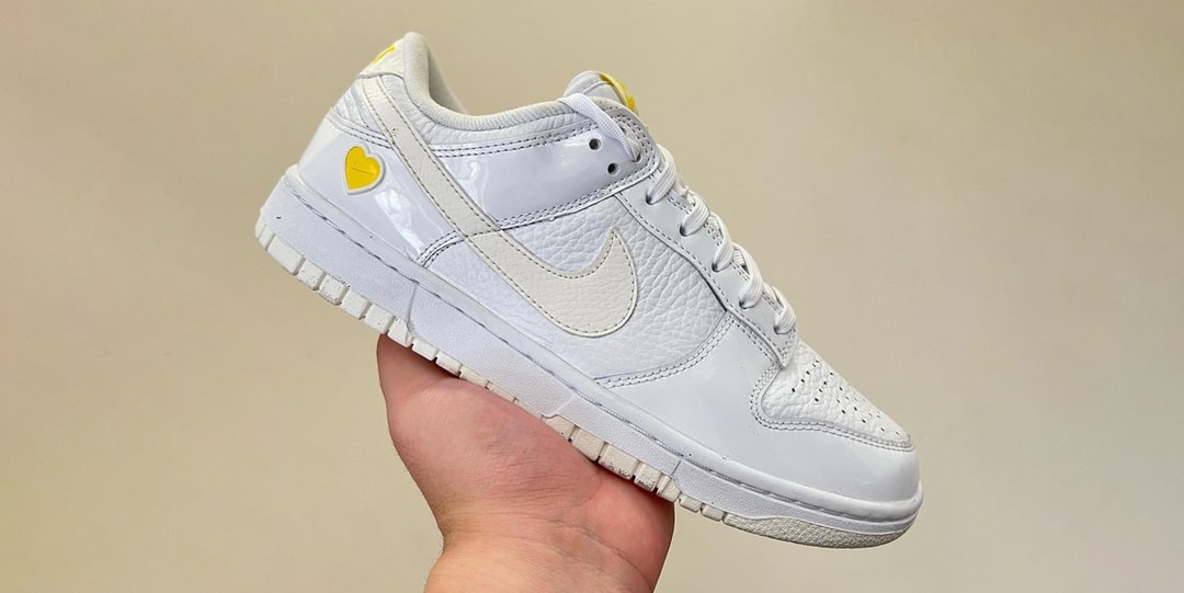 Взгляните на кроссовки Nike Dunk Low «Yellow Heart»