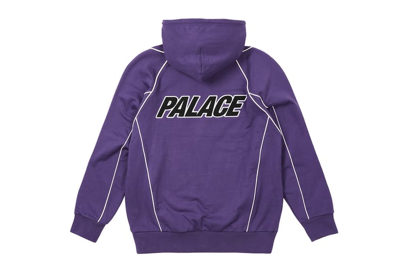 Palace cheap purple hoodie