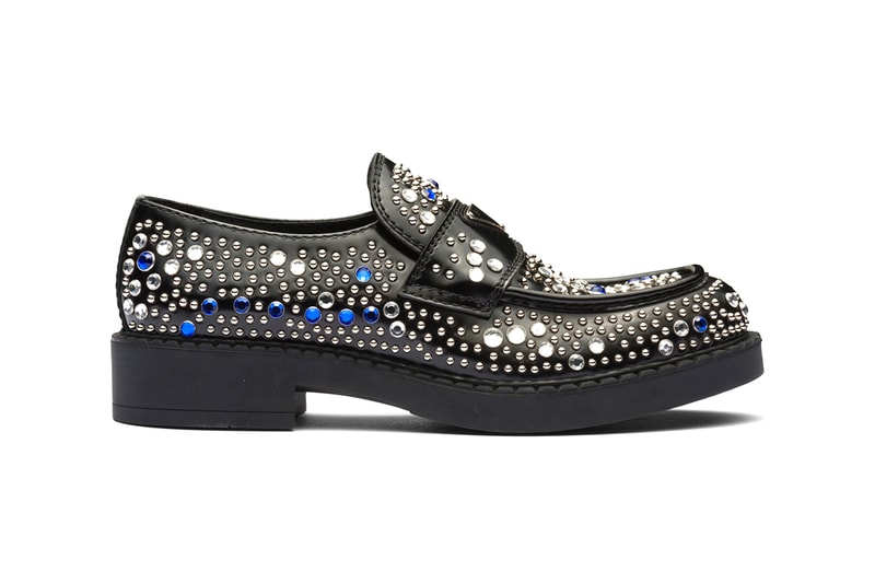 Prada Drops $2.4K Rhinestone-Covered Loafers | Hypebeast