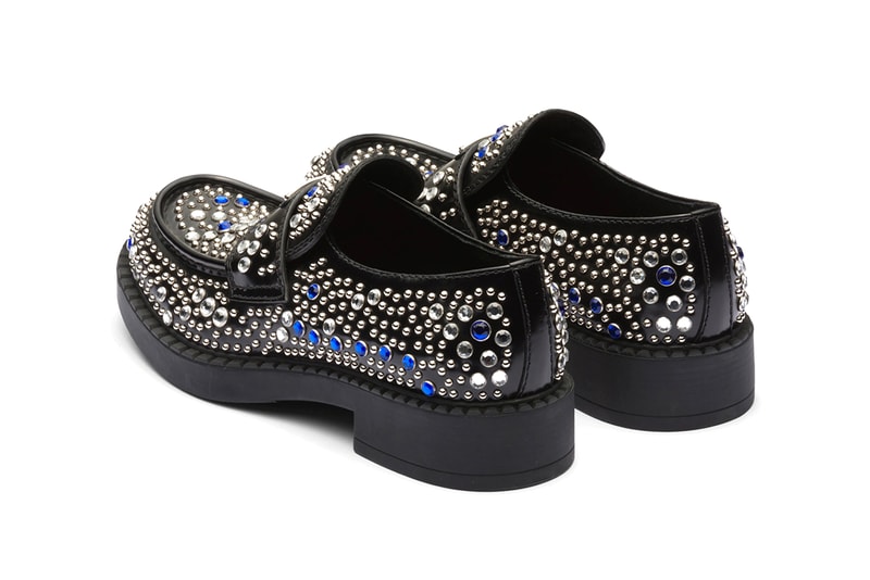 Prada Drops $2.4K Rhinestone-Covered Loafers | Hypebeast