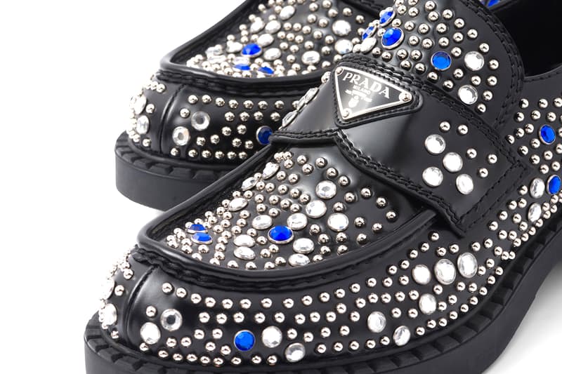 Prada Drops $2.4K Rhinestone-Covered Loafers | Hypebeast Prada Drops $2.4K Rhinestone-Covered Loafers | Hypebeast