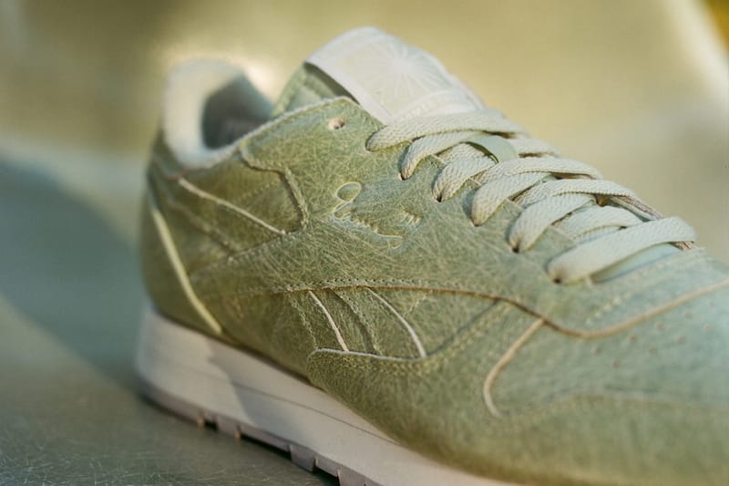 Reebok classic on sale daim vert