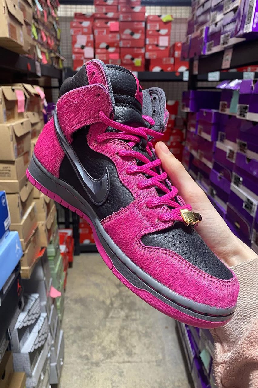 Run the Jewels Nike SB Dunk High Black Pink Release Date | Hypebeast