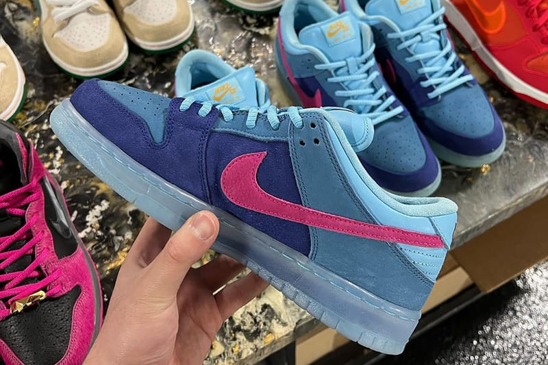 Run the Jewels Nike SB Dunk Low Blue Pink Release Date | Hypebeast