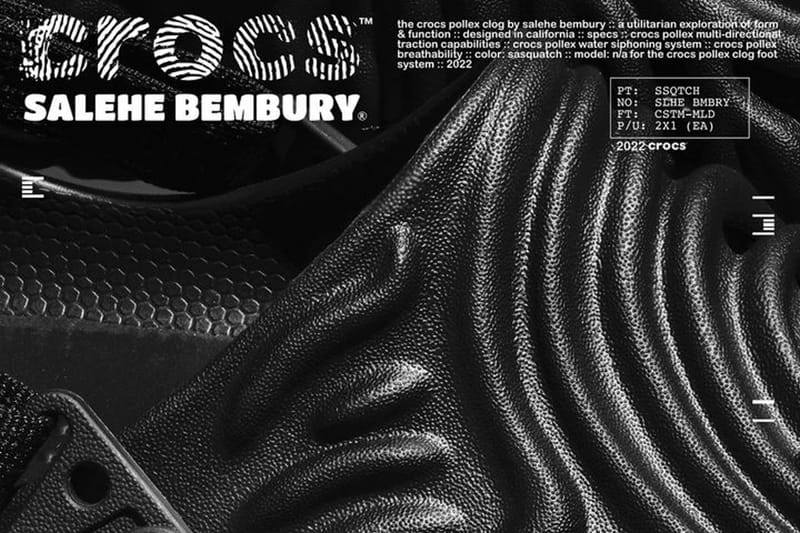 Salehe Bembury Crocs Pollex Clog Sasquatch Release Date | Hypebeast