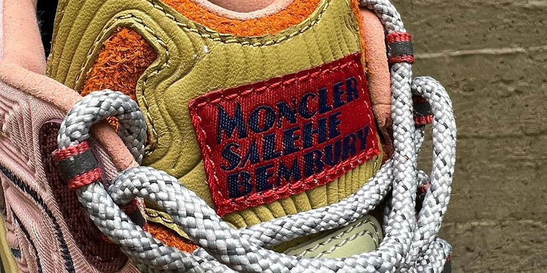 Salehe Bembury Moncler Sneakers Pink Orange Red | Hypebeast