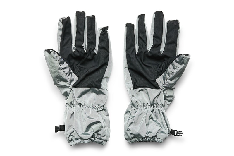 Stone Island Drops Iridescent Nylon Metal ECONYL Gloves | Hypebeast