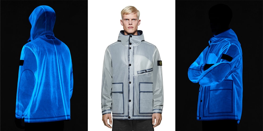 Stone Island представляет люминесцентную куртку, посвященную 40-летнему юбилею