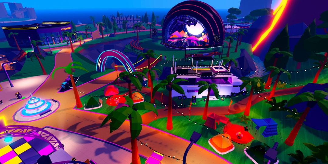 «Festival Tycoon» The Chainsmokers — брендированный музыкальный опыт номер 1 в «Roblox»