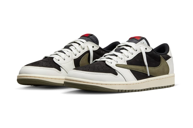 Travis Scott Air Jordan 1 Low Olive Release DZ4137 106 Hypebeast